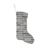Brick Printed Pattern Print Design 05 Christmas Stocking
