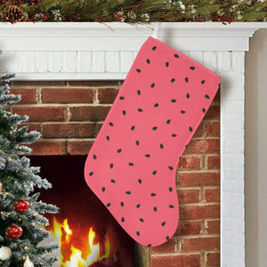 watermelon texture background Christmas Stocking
