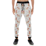 Chihuahua bone paw pattern Unisex Casual Sweatpants