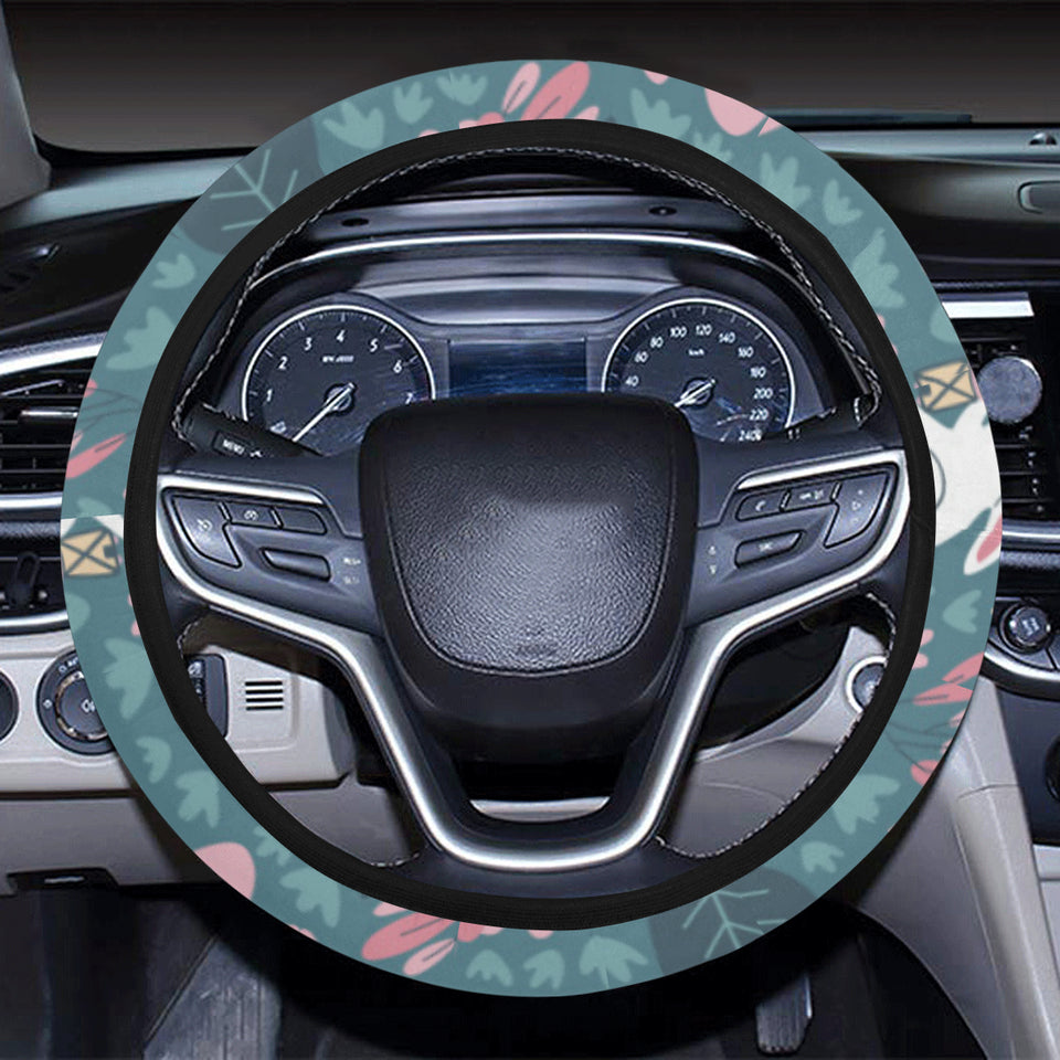 Cute rabbit pattern Car Steering Wheel Cover