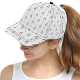 Penguin pattern All Over Print Snapback Cap