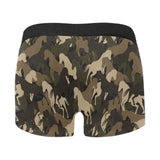 Horse Camouflage Pattern Men's All Over Print Boxer Briefs Men's Underwear