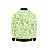 Lime design pattern Kids' Boys' Girls' Bomber Jacket
