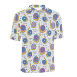 Snail Pattern Print Design 05 Men's All Over Print Polo Shirt