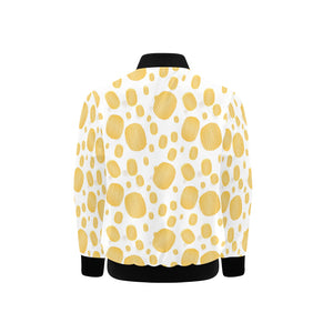 Potato Chips Pattern Print Design 03 Kids' Boys' Girls' Bomber Jacket