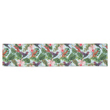 Hummingbird Pattern Print Design 05 Table Runner