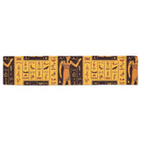 Egypt Hieroglyphics Pattern Print Design 05 Table Runner