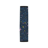 space pattern with planets, comets, constellations Car Seat Belt Cover
