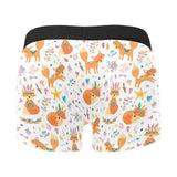 cute tribal fox pattern Men's All Over Print Boxer Briefs Men's Underwear