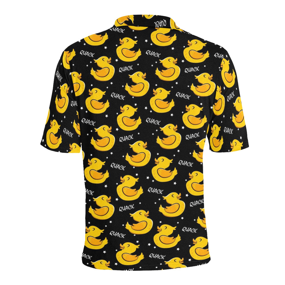 Duck Pattern Print Design 05 Men's All Over Print Polo Shirt