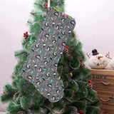 Ostrich Pattern Print Design 01 Christmas Stocking