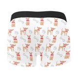 Chihuahua bone paw pattern Men's All Over Print Boxer Briefs Men's Underwear