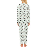 Pelican Pattern Print Design 02 Women's All Over Print Pajama Set