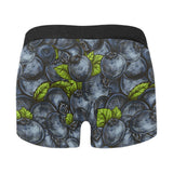blueberry pattern Men's All Over Print Boxer Briefs Men's Underwear