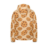Cookie pattern Kids' Boys' Girls' Padded Hooded Jacket