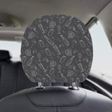 Beer hand drawn pattern Car Headrest Cover