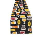 Beer type pattern Table Runner