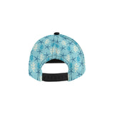 Blue starfish coral reef pattern All Over Print Snapback Cap