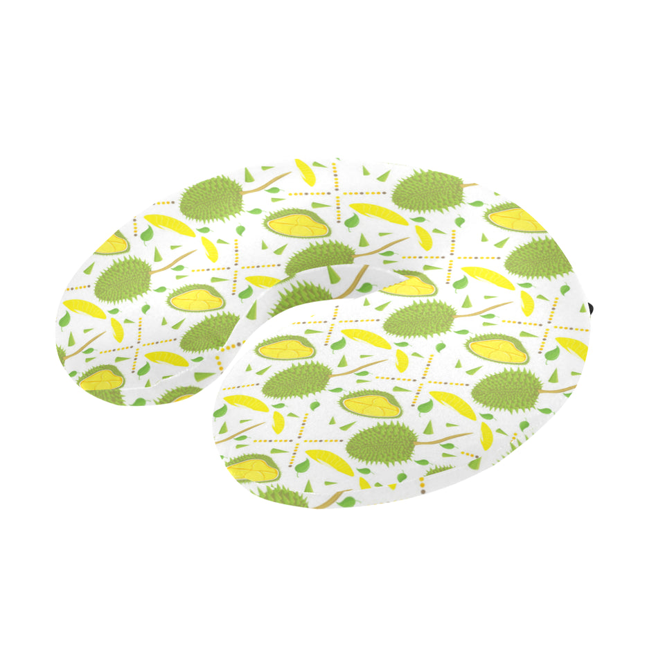 Durian pattern background U-Shaped Travel Neck Pillow