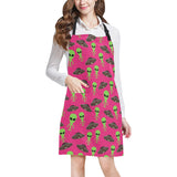 Alien Pattern Print Design 03 All Over Print Adjustable Apron