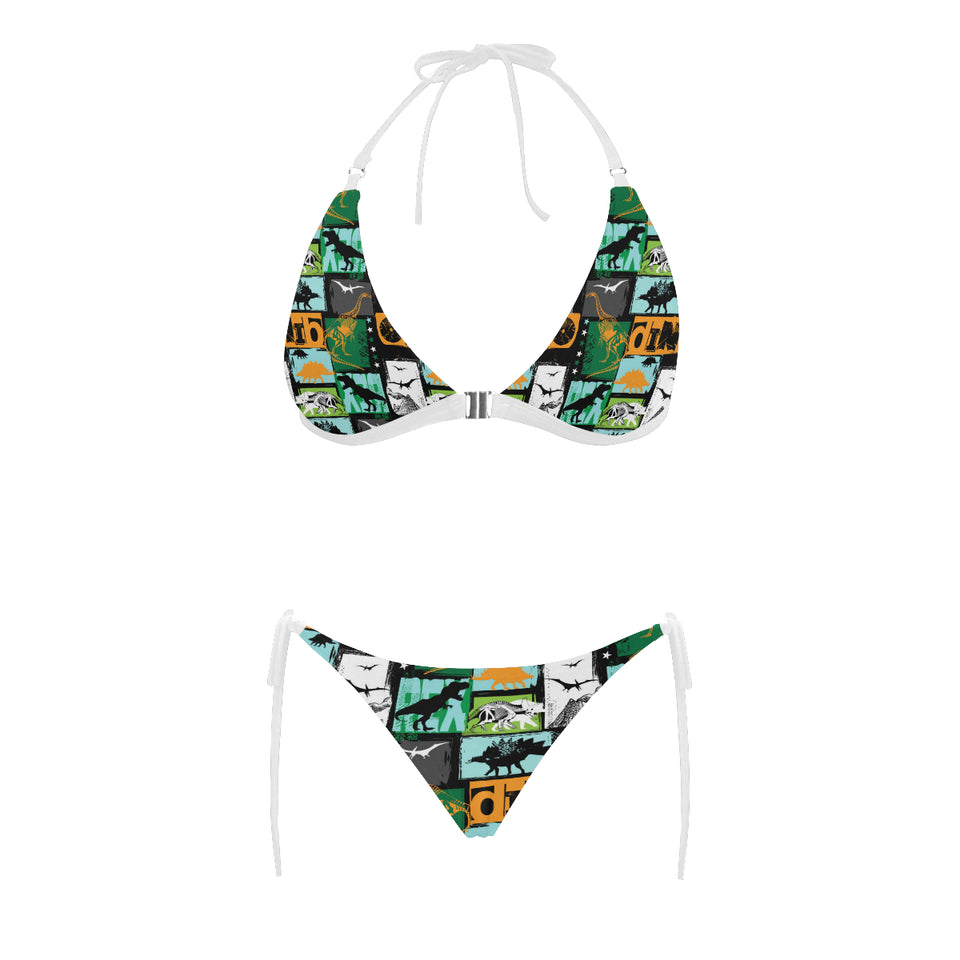 dinosaurs print pattern Sexy Bikinis Two-Piece Swimsuits