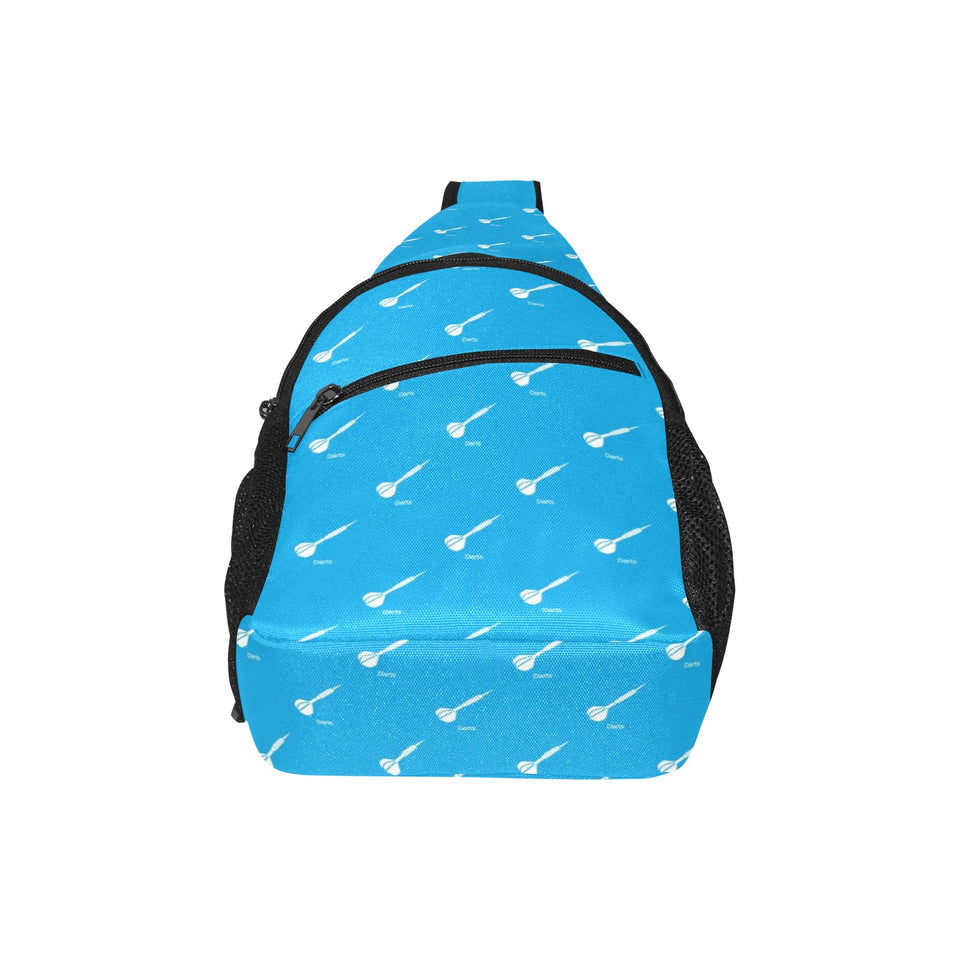 Darts Pattern Print Design 05 All Over Print Chest Bag