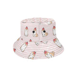 Cute Shiba Inu Dog Apple pattern Unisex Bucket Hat