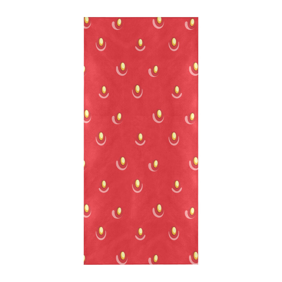 strawberry texture skin pattern Beach Towel