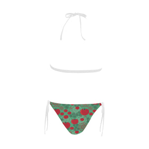 Tomato design pattern Sexy Bikinis Two-Piece Swimsuits