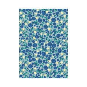 blueberry design pattern House Flag Garden Flag