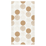 Gold Texture mushroom pattern Bath Towel