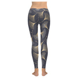 Gold ginkgo leaves Women's Legging Fulfilled In US