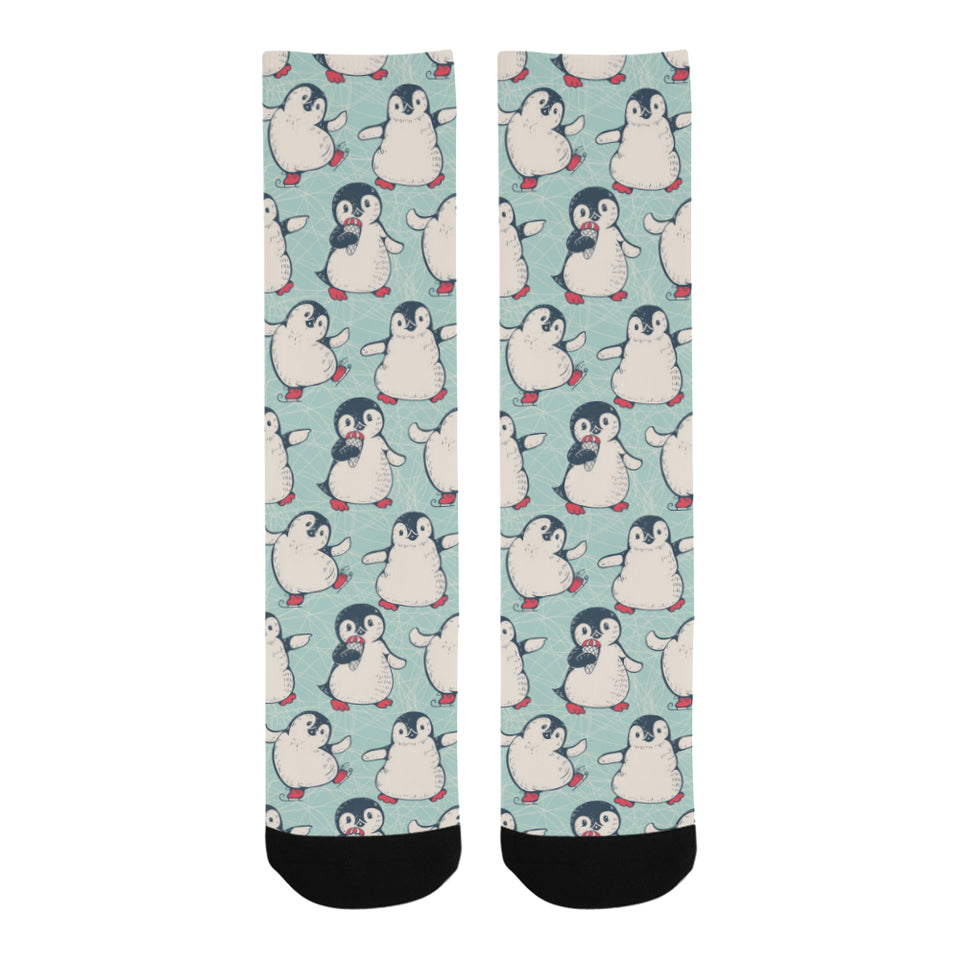Cute Penguin pattern Crew Socks