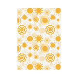 Sun design pattern House Flag Garden Flag