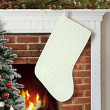 Cucumber pattern background Christmas Stocking