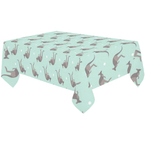 Kangaroo pattern background Tablecloth
