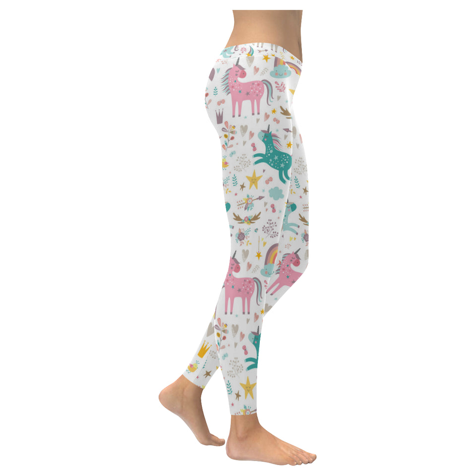 Colorful unicorn pattern Women's Legging Fulfilled In US