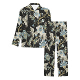 Japanese crane ornament elements Men's Long Pajama Set