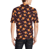 Hamburger Pattern Print Design 05 Men's All Over Print Polo Shirt