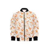 Squirrel Pattern Print Design 05 Kids' Boys' Girls' Bomber Jacket
