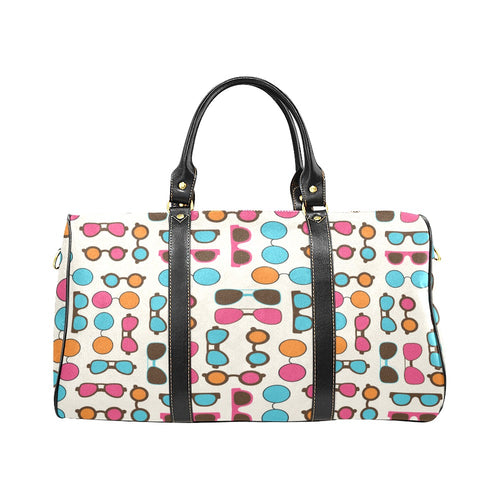 Sun Glasses Pattern Print Design 03 Travel Bag