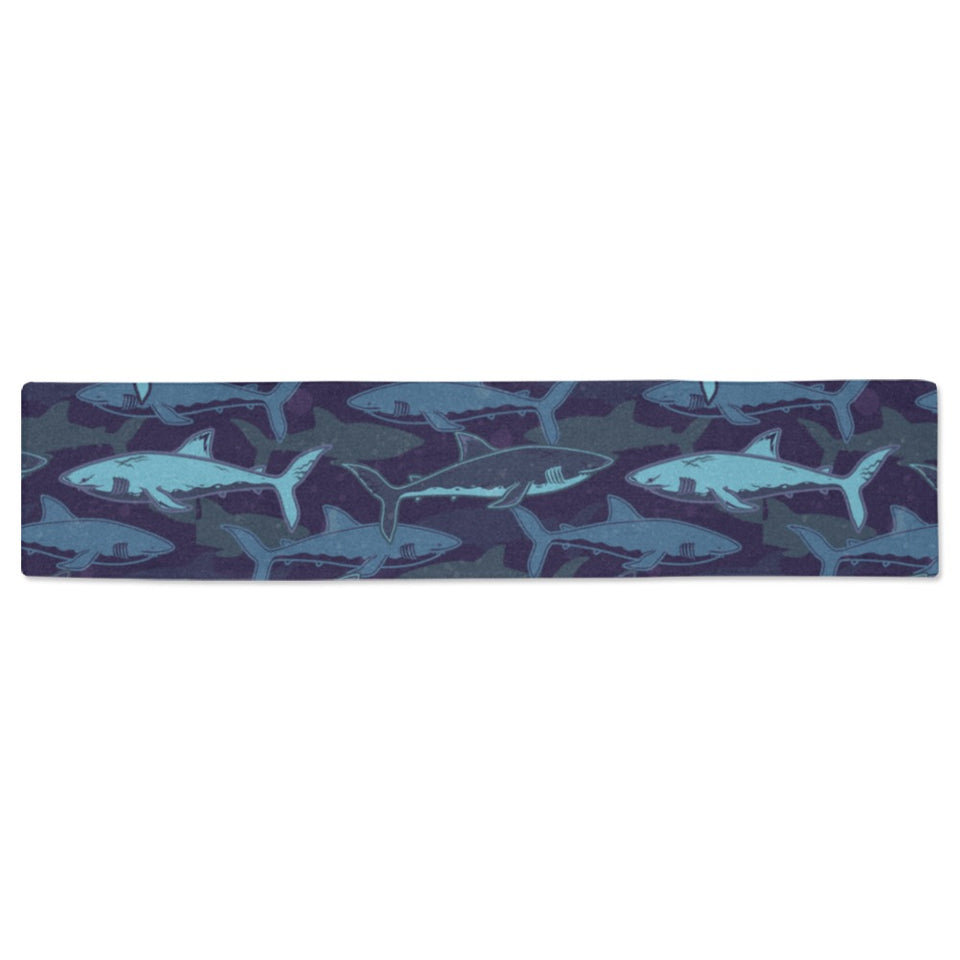 Shark pattern Table Runner