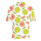 Guava pattern Men's All Over Print Polo Shirt