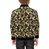 Goldfish Pattern Print Design 01 Kids' Boys' Girls' Bomber Jacket
