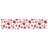 Ladybug Pattern Print Design 04 Table Runner