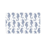 Seahorse pattern background Doormat