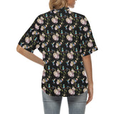 Hummingbird Pattern Print Design 03 Women's All Over Print Hawaiian Shirt