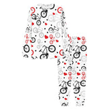 Bicycle Pattern Print Design 04 Men's All Over Print Pajama