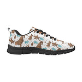 sea lion Seals jellyfish pattern Men's Sneaker Shoes