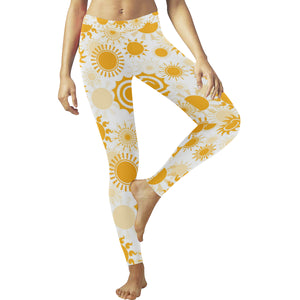 Sun design pattern Women's Legging Fulfilled In US